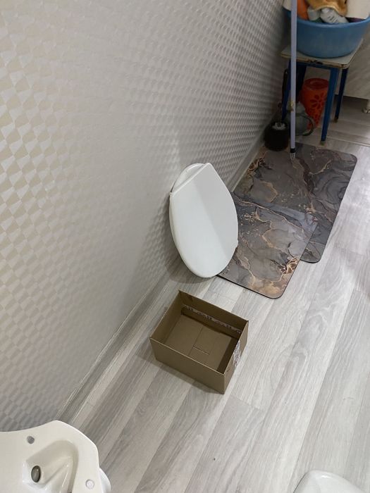 Унитаз б/у рабочиларга временный