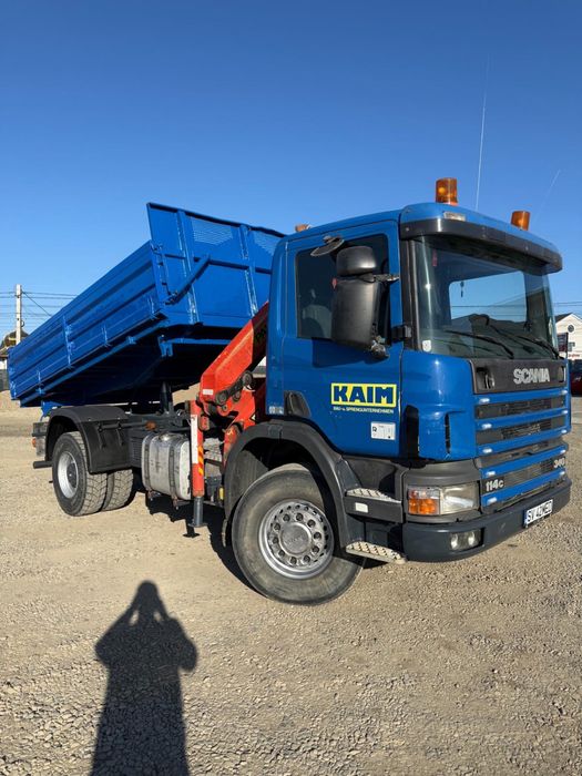 Vand SCANIA 340 cu macara