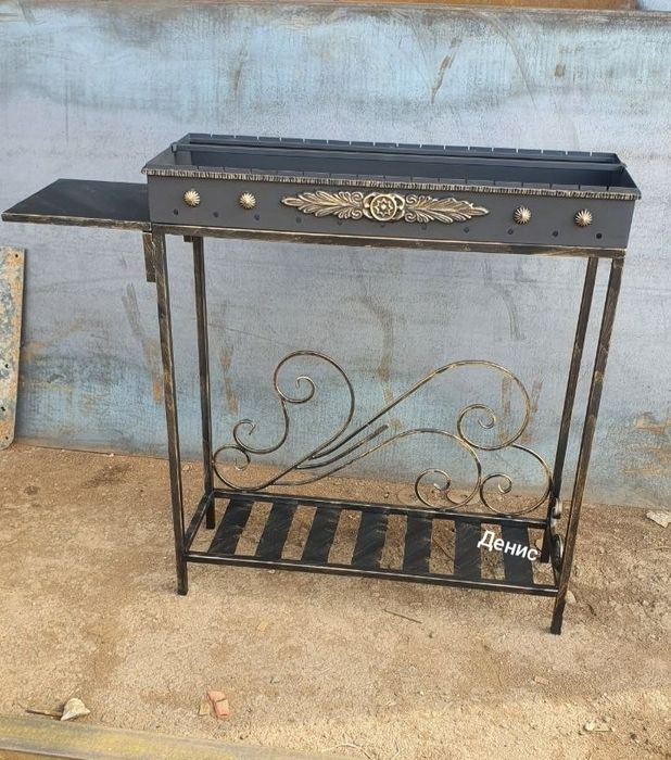 В наличии новый кованый мангал (подходит для шашлыка и барбекю)