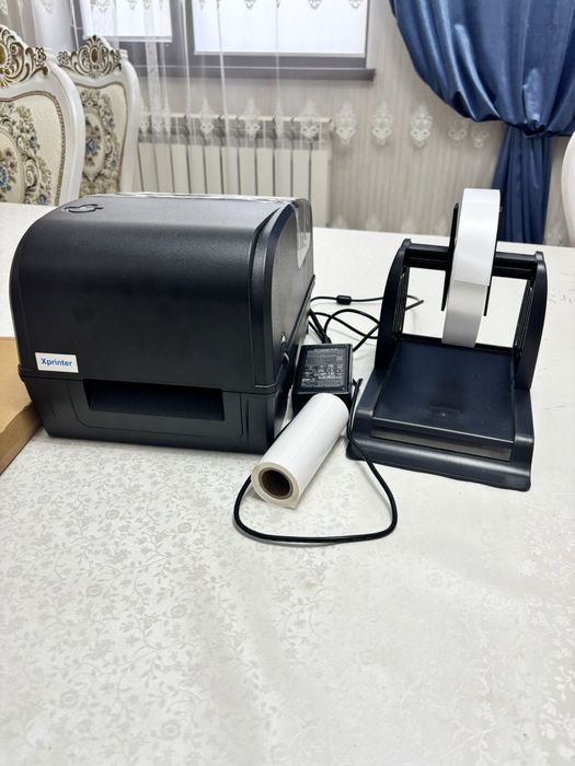 Термотранферный принтер 3 в 1 для распечатки ленты, стикера