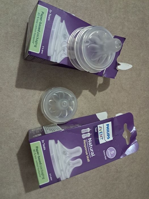 4 Tetine philips avent natural response teat