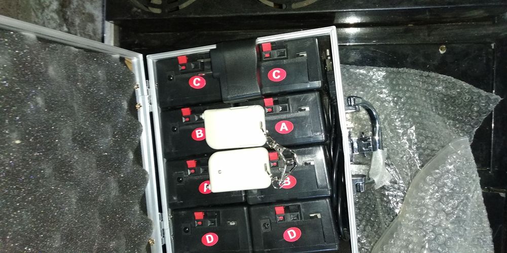 Система для запуска холодных фонтанов ,коробочка для фонтанов