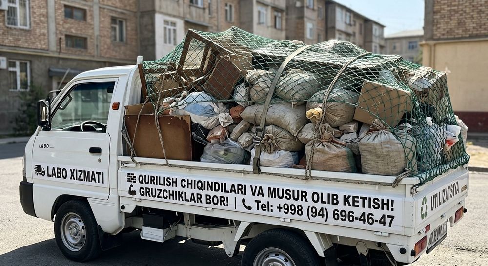 Labo yuk tashish: Qurilish chiqindilari va musur olib ketish — Tez va