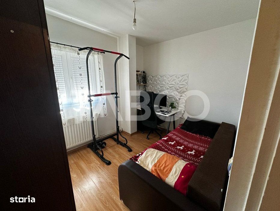 Apartament de vanzare 59 mpu 3 dormitoare zona linistita Tiglari Sibiu
