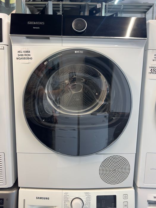 Uscător de rufe 9 kg Siemens WQ45B2B40