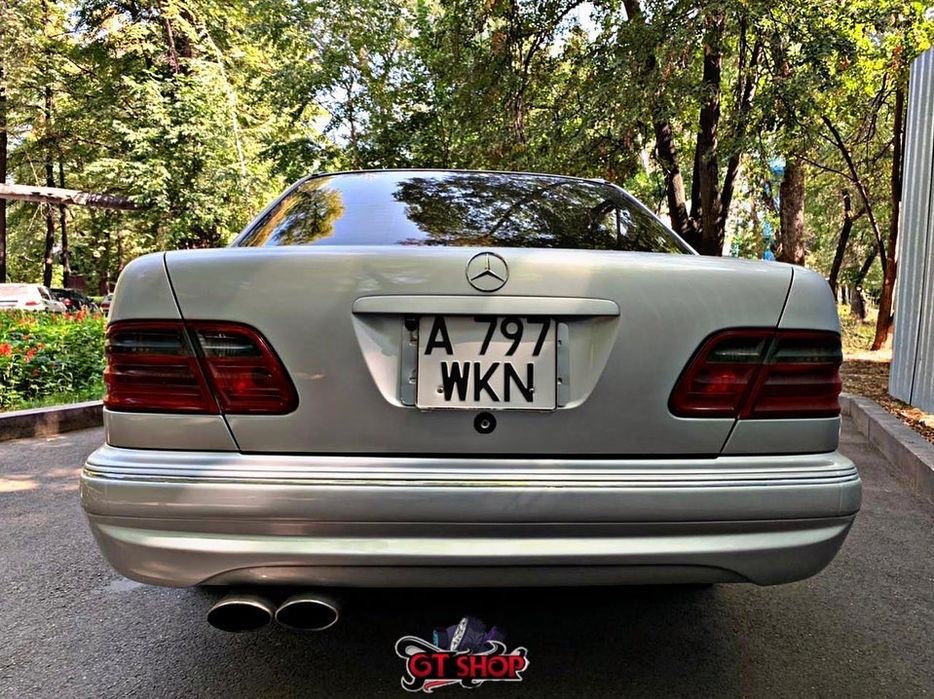 Бампер на мерседес w210 тип рестайлинг амг