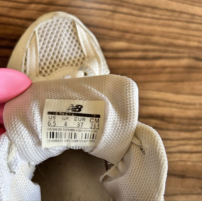 Кроссовки детские белые