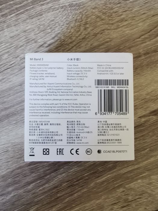 Mi band 3 Fitness Tracker