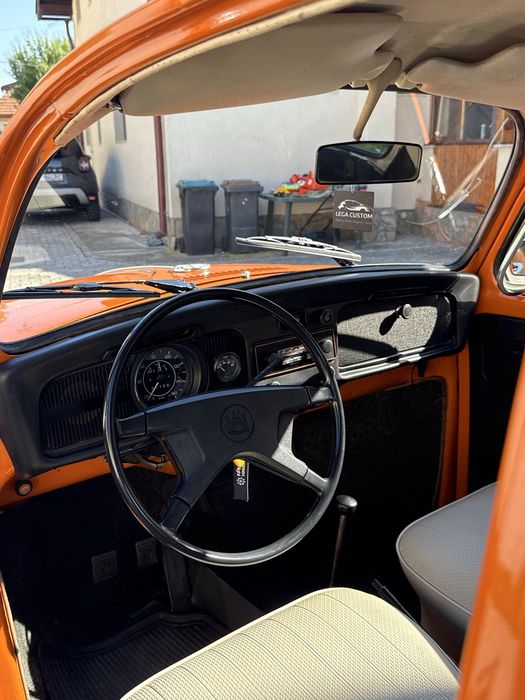 Vand/Schimb Volkswagen Kafer 1302, din 1972, 1.3 benzina, motor boxer, inmatriculat ca vehicul istoric.