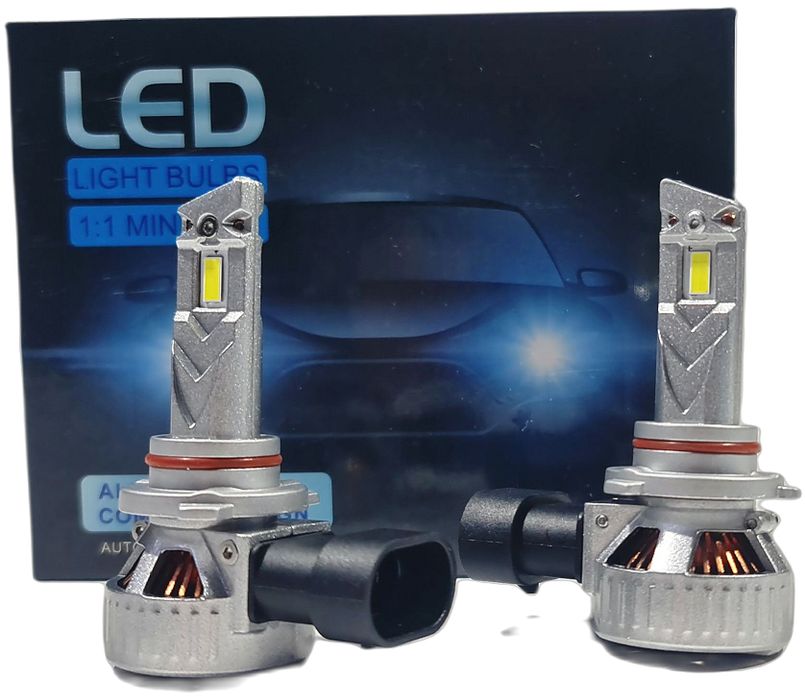 LED крушки N16 НВ3/9005 mini 50W + 5% светлина