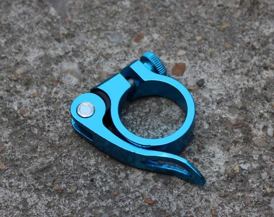 Colier aluminiu teava sa CNC 31.8mm si 34.9mm cu inchizator rapid