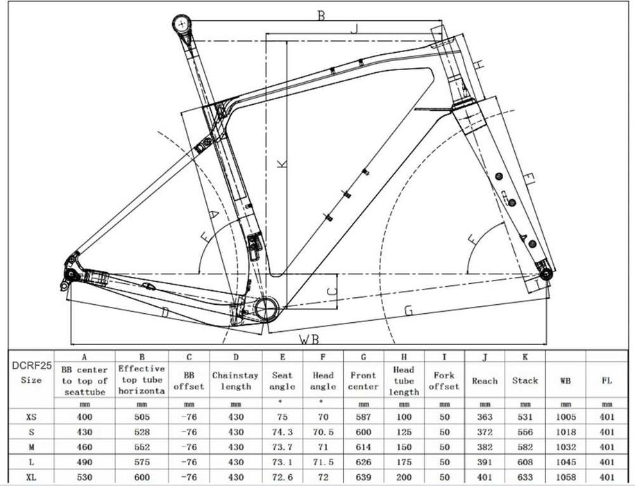 Gravel bike carbon M