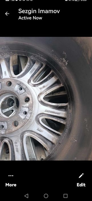 Продавам джанти 17- ли за BMW