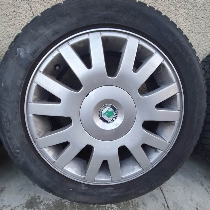Roți/Jante/Cauciucuri iarna 16 inch Skoda