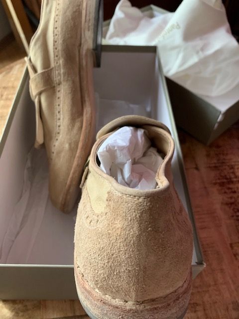 Mocasini Pantofola d'oro, din piele intoarsa, marimea 44