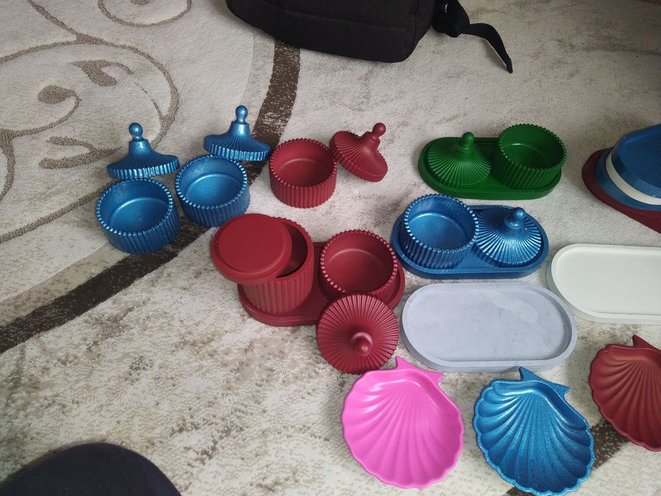 Шкатулка из гипса