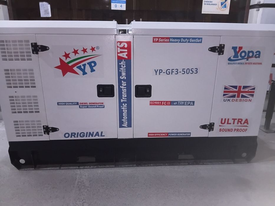 Generator larimiz  sotuvda