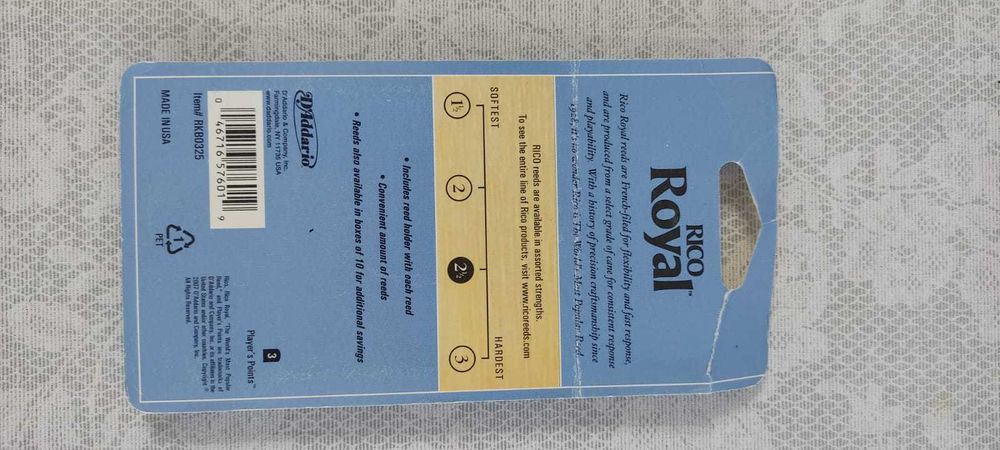 Трости для тенор-саксофона