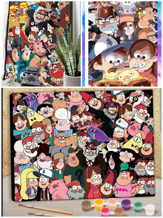 Творчество - картина по номерам