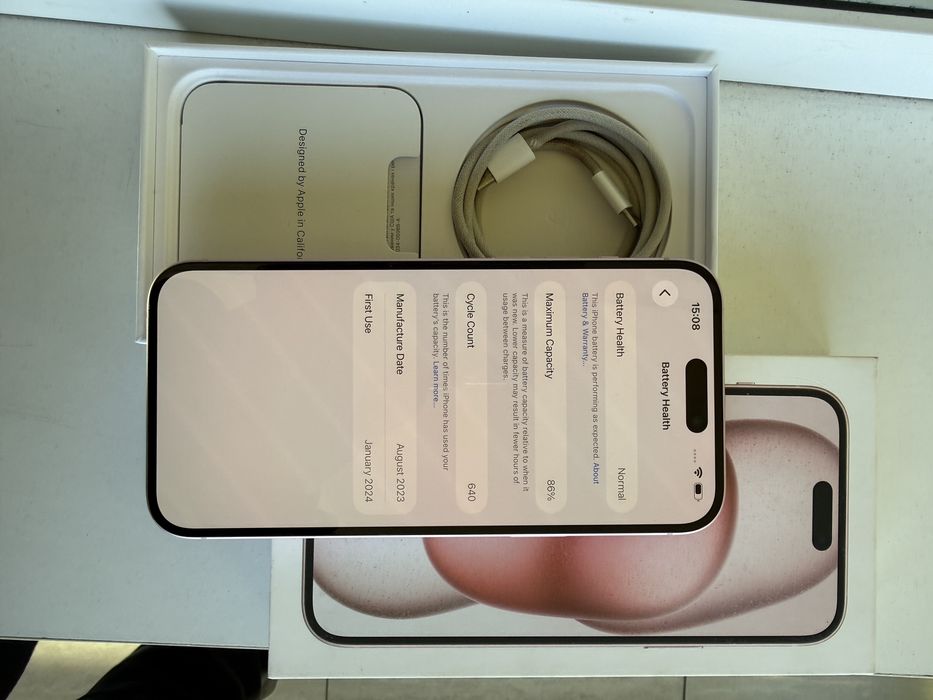 Iphone 15 Plus Pink 128Gb