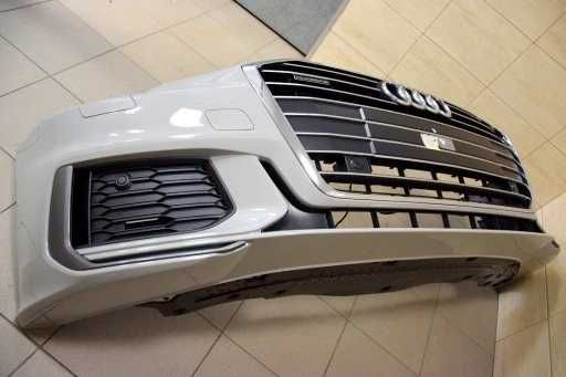 Audi A6 4K C8 bara fata Sline grila capota centrala S-line
