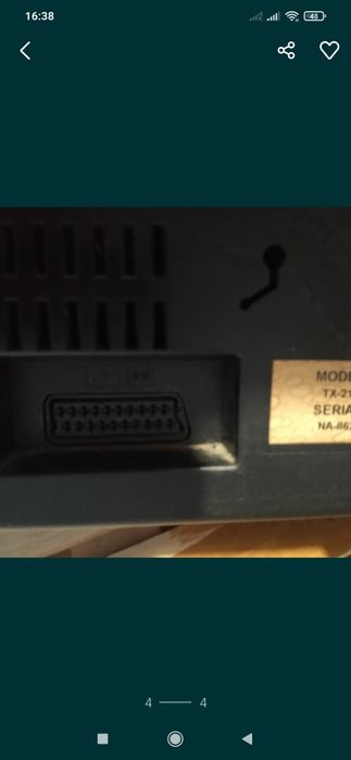 Телевизор Panasonic  работещ