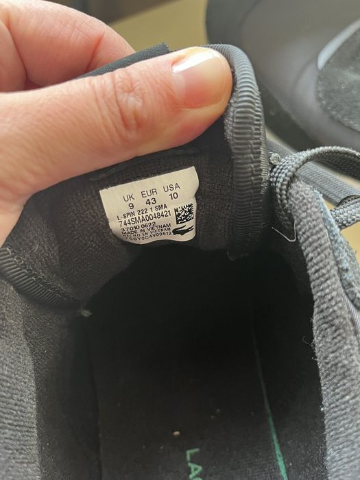 Маратонки лакоста