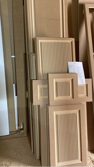 Крашенные фасады мдф