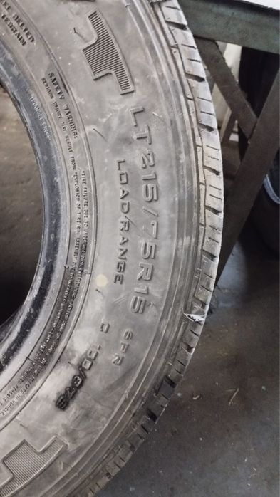 Продам зимнюю резину 215/75/15