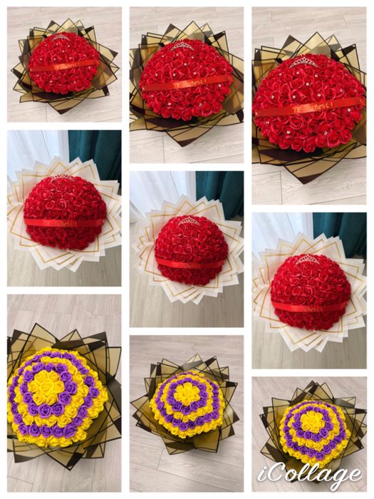 Buchet 101 trandafiri