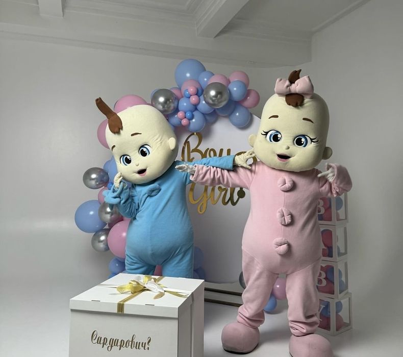 Поздравления мишки Умки и Панды