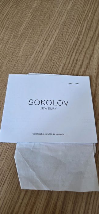 Inel aur cu diamante Sokolov