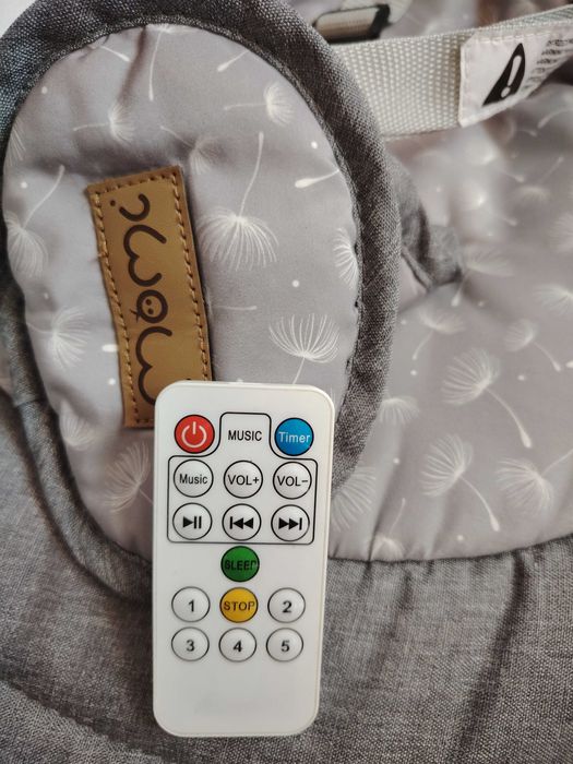 Balansoar electric Momi Lami, Dark Grey