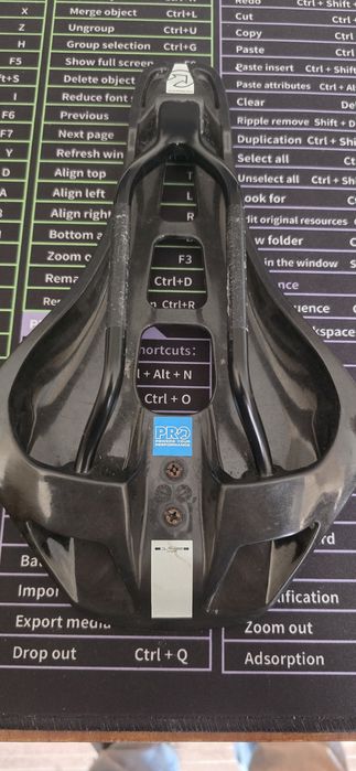 карбонова седалка  Pro stelth carbon 142 mmm