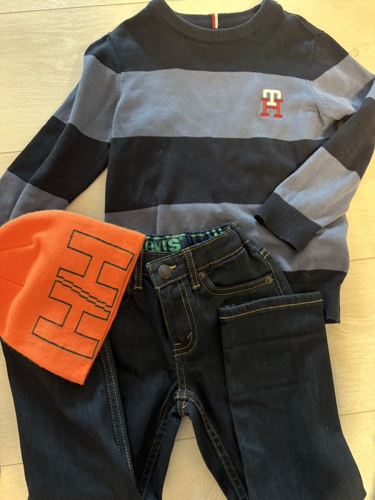 Bluza / pulover primavara Tommy Hilfiger 4-5 ani