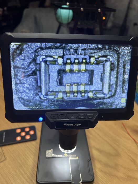 Microscop Digital Profesional ,16MPX,1080P,7 inch,Conectare PC,NOU