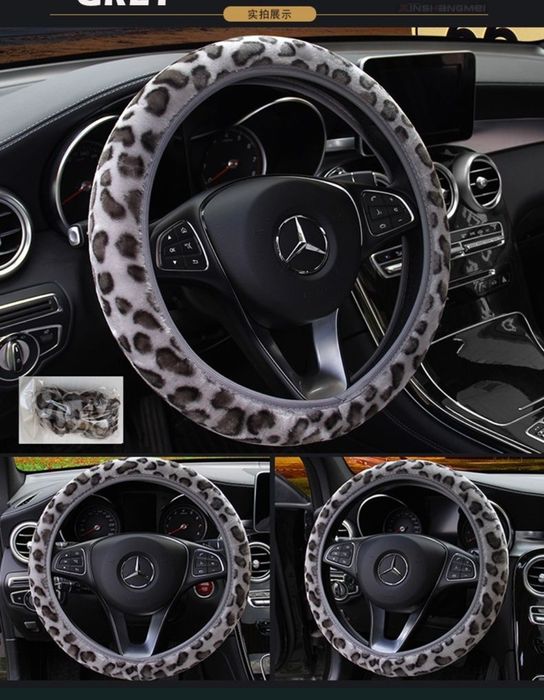 Husa volan puf , husa volan blanita universala