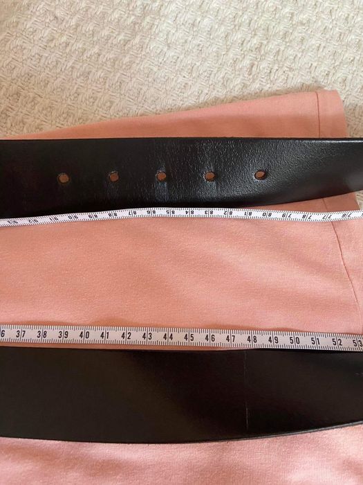 Тъмно кафяв кожен колан Esprit  Естествена кожа