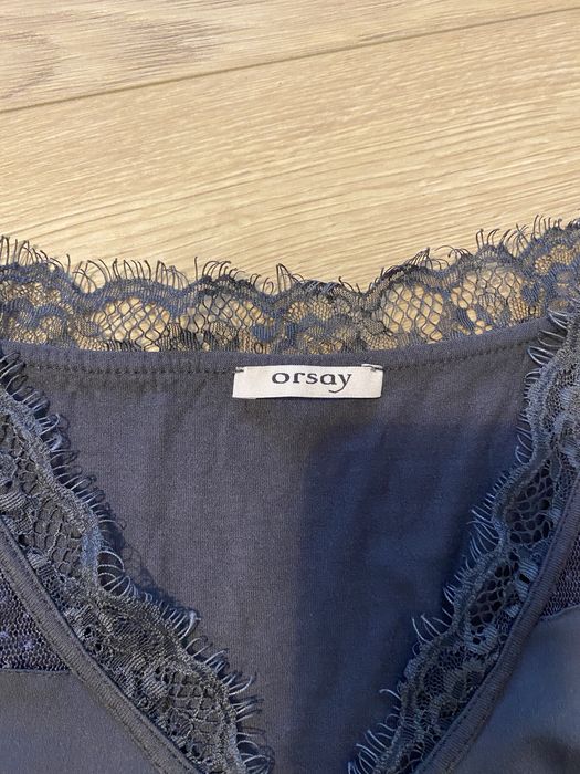 Top Orsay XS, de vara, gri