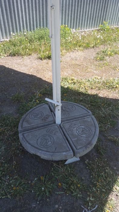 Большой уличный зонт
