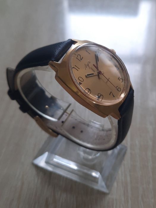 Позолоченные часы Луч-Ау10