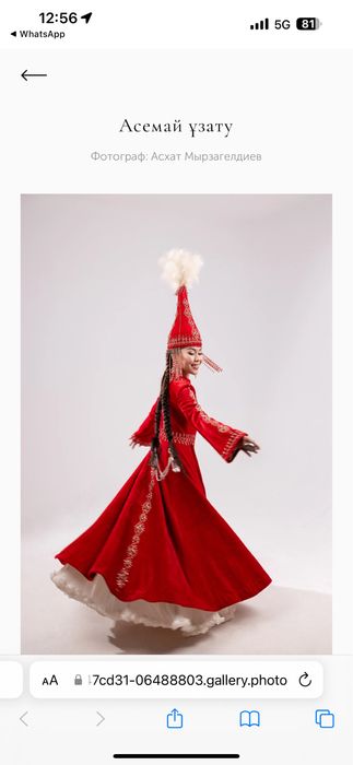 Медина Сактагановадан алған ұзату образдарым сатылады. Арна