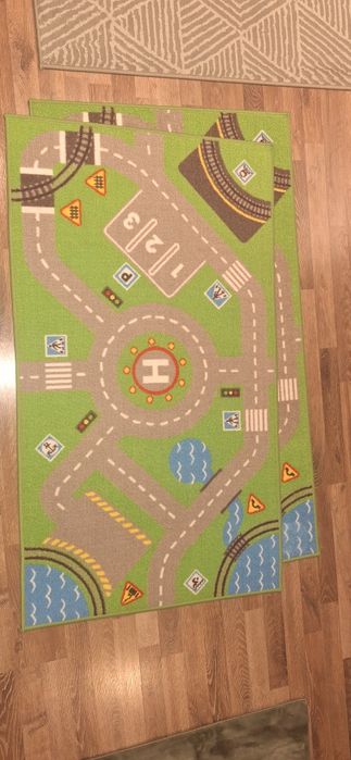 2 (doua) Covoare de joaca circuit-ikea