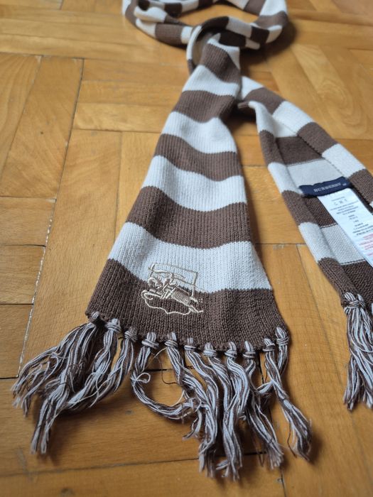 Eșarfă Burberry, Bumbac & Lână, Clasic Dungat, Unisex, Copii
