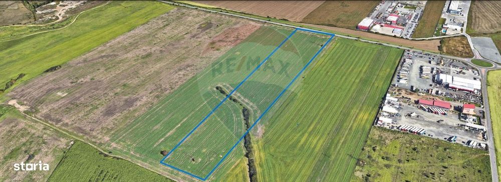 Teren comercial 5 ha, PUZ aprobat, acces direct Centura Nord Arad