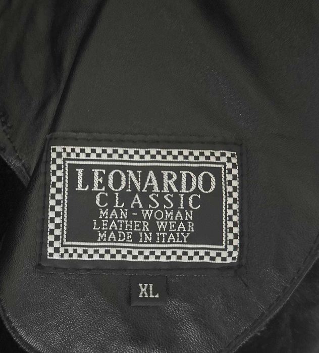 Дълго кожено палто Leonardo Classic – естествена кожа и лисица