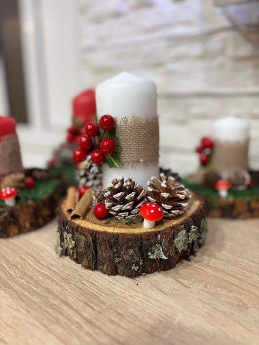 Коледни свещници