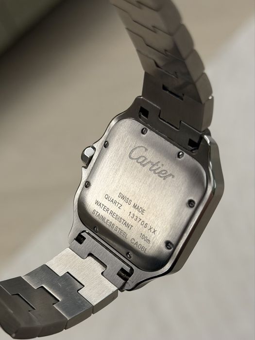 Cartier Santos Blue Dial
