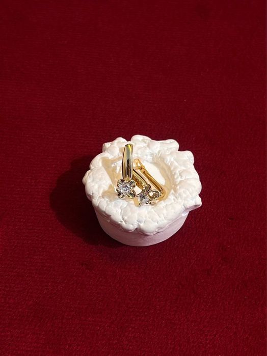 Золотые серьги/BariBarShop/0•0•12