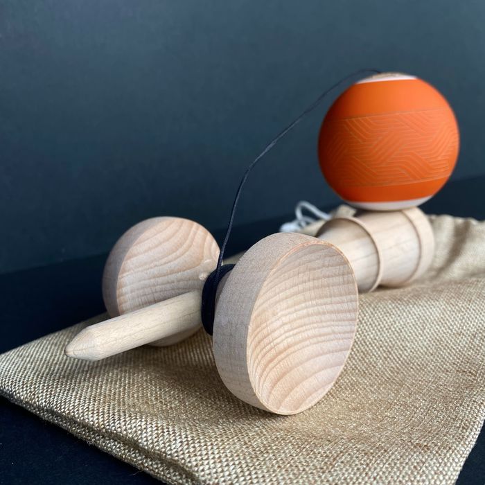 Kendama Israel Ikigai Orange Anti Skid